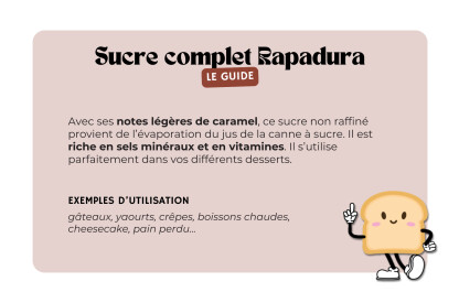 Sucre complet Rapadura bio