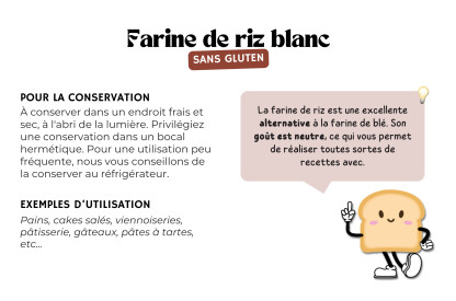 Farine de Riz Blanc