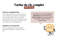 Farine de Riz Complet