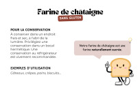Farine de Châtaigne