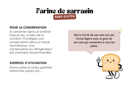 Farine de Sarrasin