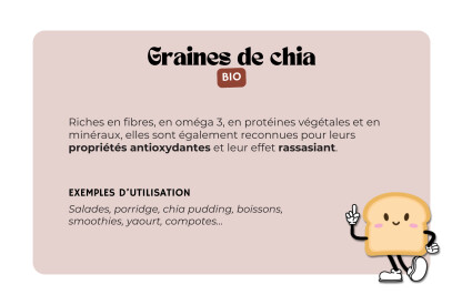 Graines de chia bio