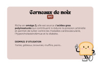 Cerneaux de noix bio