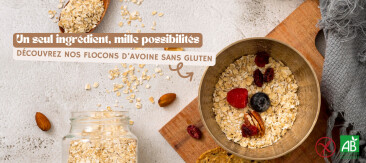 Découvrez nos flocons d'avoine sans gluten !