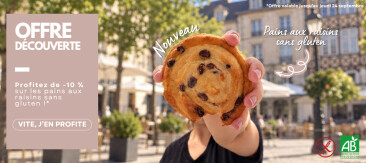Découvrez nos nouveaux pains aux raisins sans gluten !