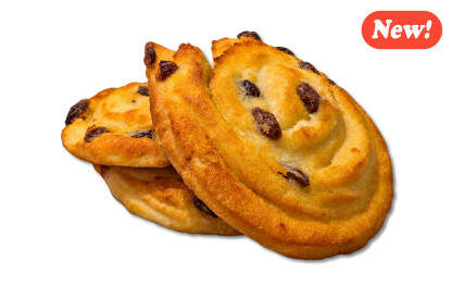Pains aux raisins précuits