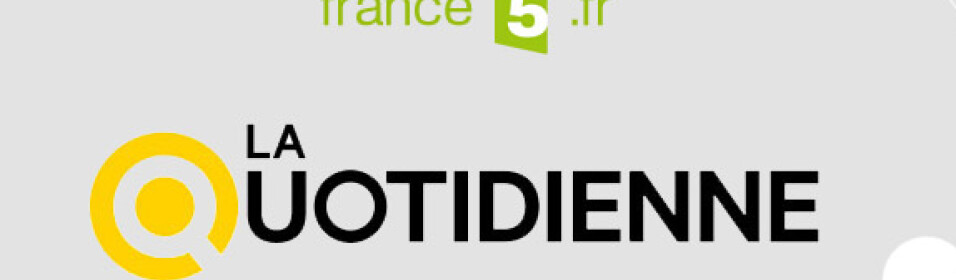 Le Petit Minotier dans l'émission La Quotidienne sur France 5